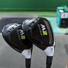 テーラーメイド M2 3U 4U レスキュー 2本セット flex S