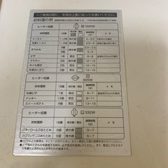 ✳️オーブントースターの画像