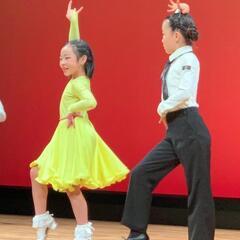 子供　競技ダンス(ダンススポーツ)の画像