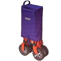 新品＊コールマン アウトドア ワゴン 限定色 ネイビー×レッド