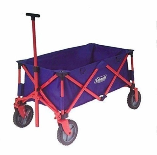 新品＊コールマン アウトドア ワゴン 限定色 ネイビー×レッド