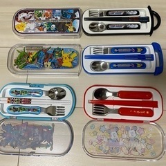 カトラリーセット　子ども用キャラクターの画像