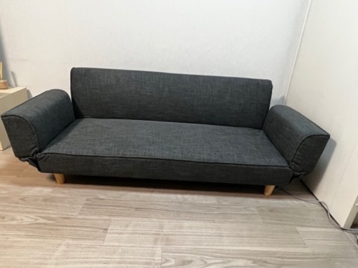[幅167cm] 3人掛けソファベッド