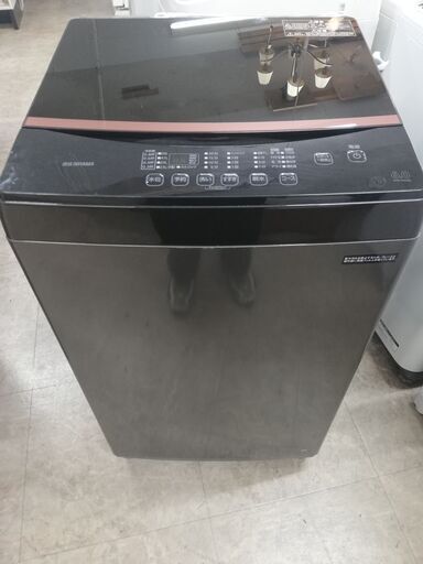 アイリスオーヤマ★全自動洗濯機★IAW-T603BL★6.0kg★2021年製　☆管理5071557