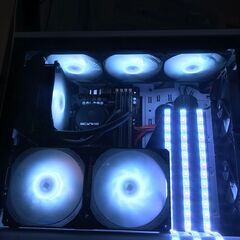 水冷ゲーミングPC 74号機 Corei7改6Core12Thr...