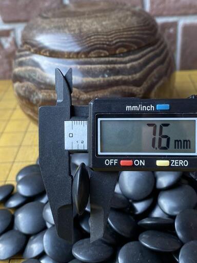 木製脚付き碁盤 碁石（蛤・那智黒）碁笥 ☆3点揃☆値下げ可♬早い者勝ち