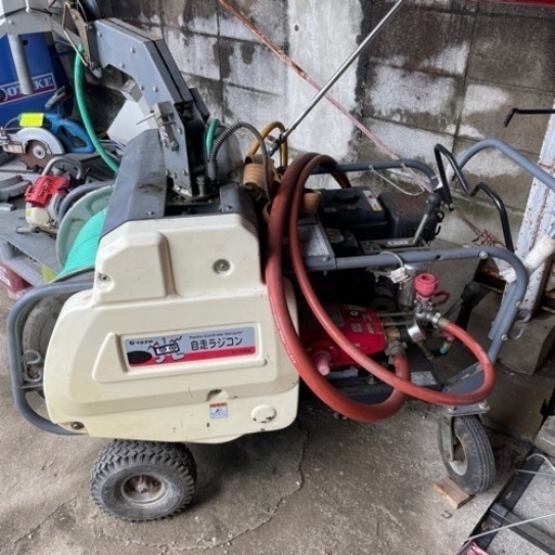 自走ラジコン　動力噴霧機　動墳