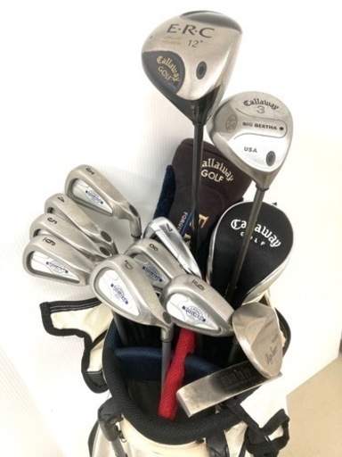 【SOLD OUT】◆Callaway キャロウェイ 等◆ゴルフクラブ 全12本セット＋ 純正キャディバッグ付き