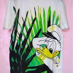 イタリア製 ICEBERG アイスバーグ ドナルドダック柄 Ｔシャツ