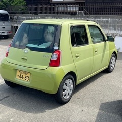 車部門廃部に伴い代車を処分、エッセ車検ありますの画像