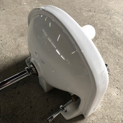 美品 手洗い ボウル トイレ 厨房 手洗い シンク 洗面 陶器の画像