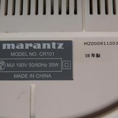 marantz　CDラジカセ　動作確認済みの画像