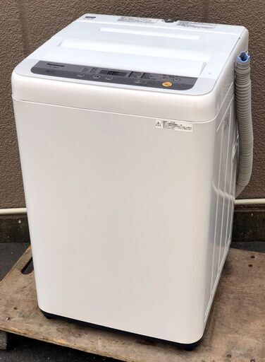 ㊶【税込み】美品 パナソニック 6kg 全自動洗濯機 NA-F60B12 ビッグウェーブ洗浄 2018年製【PayPay使えます】