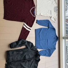 メンズ　コート、Tシャツ、ニットなど