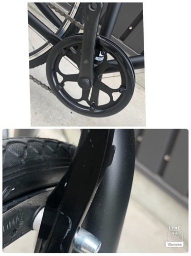 新品☆ファッションカラークロスバイク シークコード700 マットブラック