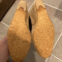 【未使用品】イヴ・サンローラン　ウェッジサンダルの画像