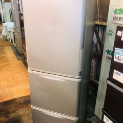 【愛品館市原店】SHARP 2020年製 350L 3ドア冷蔵庫 SJ-W352E