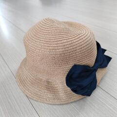 麦わら帽👒　54cmの画像