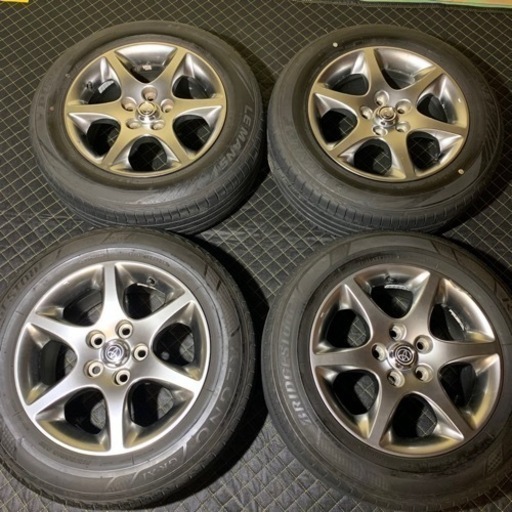 トヨタ純正16インチアルミホイール タイヤセット トヨタ純正アルミホイールタイヤセット205/55R16 アイシス等に