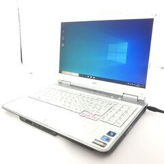 ホワイト Windows10 搭載 中古動作良品 15.6型 NEC PC-LL750BS6W ノートパソコン Core i5 4GB 500GB Blu-ray 無線LAN Office