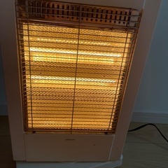 首振り可能ハロゲンヒーター 使用期間少の画像