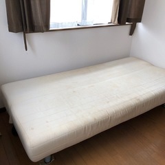 ソファーベッド　シングル　無印良品
