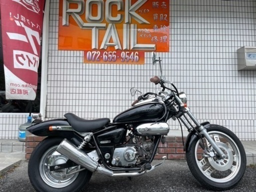 ★22万円　マグナ50 セル1 実動車　ホンダ　マグナ　黒！