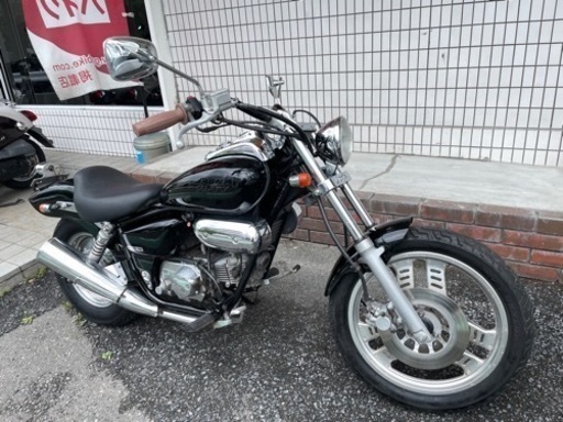 ★22万円　マグナ50 セル1 実動車　ホンダ　マグナ　黒！