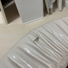 決まりました　トランポリン　子供　おもちゃ　白　アイボリーの画像