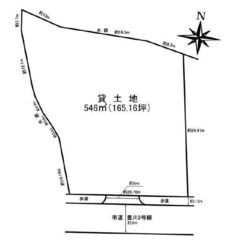 ★貸土地★    茨木市豊川　165坪　#資材置き場　＃トラック...