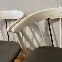【取引商談中】アーコールチェア　アンティークチェア　椅子　シャビー　レトロの画像