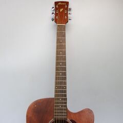 161) 【美品】 Ibanez アイバニーズ PF12MHCE-OPN Open Pore Natural エレアコ ギター ナチュラル の画像