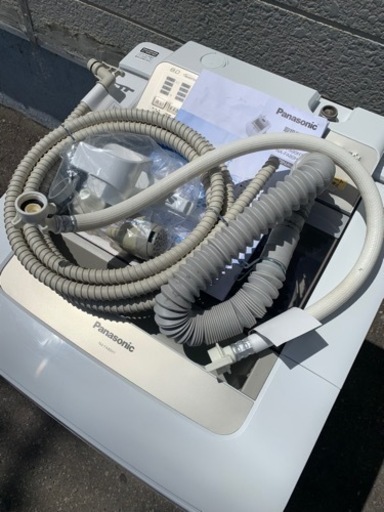 札幌市内配送無料 15年製 Panasonic パナソニック 8.0kg 全自動洗濯機 NA-FA80H1