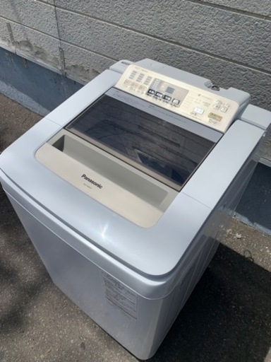 札幌市内配送無料 15年製 Panasonic パナソニック 8.0kg 全自動洗濯機 NA-FA80H1