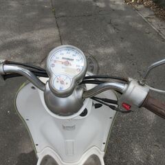 名古屋　ビーノ　ライムグリーン　4スト　Gロック付き　ヤマハ　原付　の画像