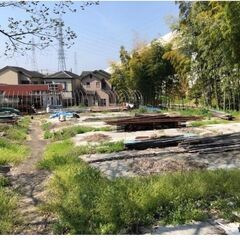 ★貸土地★    交野市東倉治　400坪　#資材置き場　＃トラック駐車場　#車両置き場 - 交野市