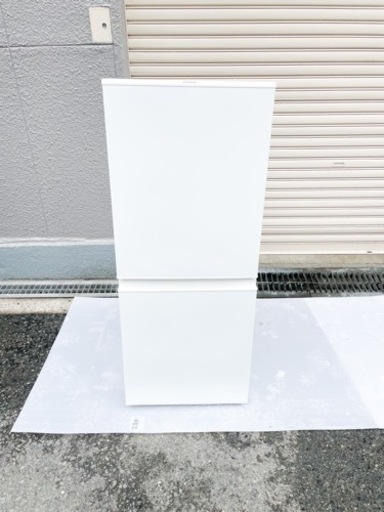 2019年製AQUA 2ドア冷蔵庫AQR-E13H(W)