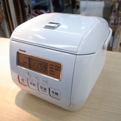 東芝 2017年製 炊飯ジャー RC-5SK 【モノ市場知立店】151