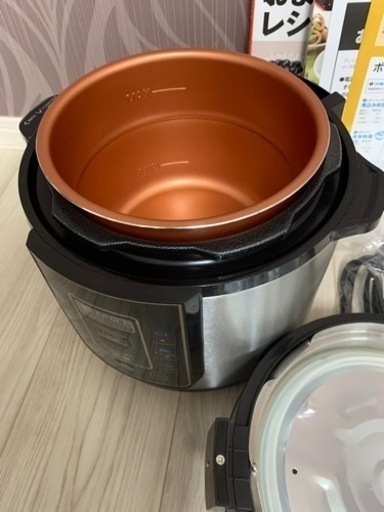 【新品】かんたん電気圧力なべプレッシャーキングプロ