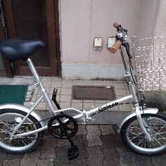 Colono[コロノ]16吋 折り畳み自転車 シングル/シルバー