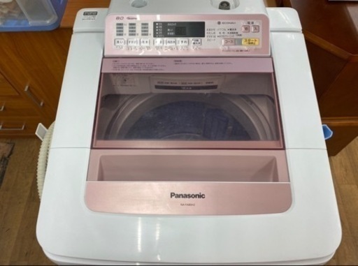 期間限定の特別値下げ！！I520 ★ Panasonic インバーター洗濯機 （8.0㎏）★ 2016年製 ⭐動作確認済⭐クリーニング済