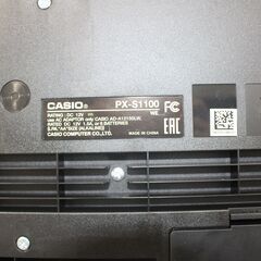 ★特別価格 21年製 美品！ ★CASIO カシオ 電子ピアノ 88鍵盤 (PX-S1100) 21年製 美品★大田区、品川区 配送・設置無料★店頭取引歓迎の画像
