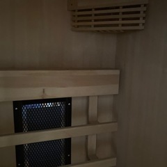 一人用の家庭用サウナの画像