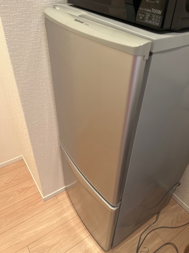2ドア冷蔵庫