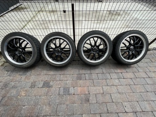 ホイール17インチ 4本 スタッドレスタイヤ付