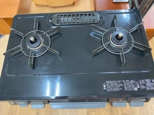 I537 ★ リンナイ 都市ガステーブル ★ 水無し片面焼きグリル ! ⭐クリーニング済
