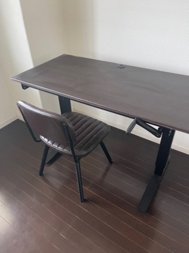 ニトリ昇降デスク幅120ｃｍ＆椅子