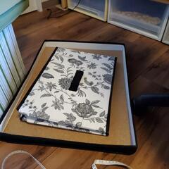 イケアIKEA　折り畳み衣装ケース　２点の画像