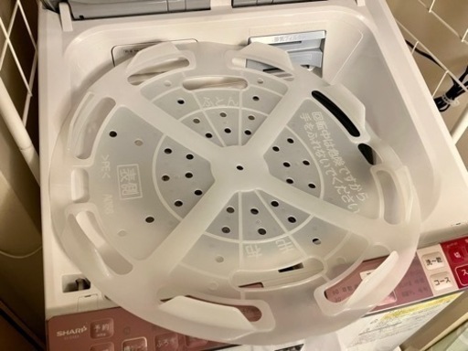 2016年製SHARP 8kg 洗濯機　ES-GX8A-P
