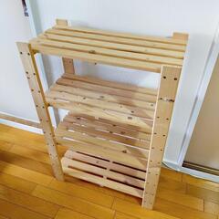 オープンラック すのこ